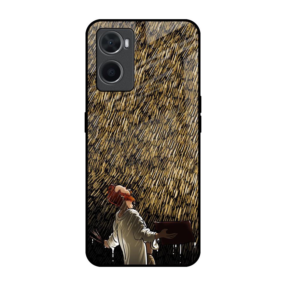 Rain Festival Oppo A36 Glass Back Cover Online