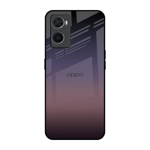 Grey Ombre Oppo A36 Glass Back Cover Online