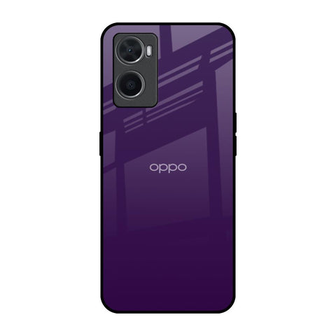Dark Purple Oppo A36 Glass Back Cover Online