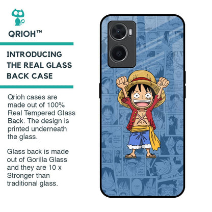Chubby Anime Glass Case for Oppo A36