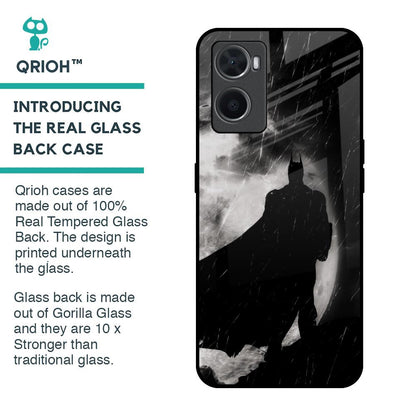 Dark Warrior Hero Glass Case for Oppo A36