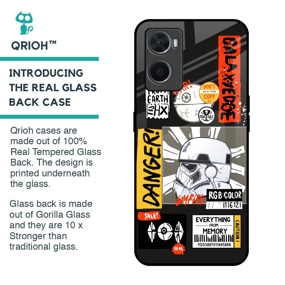 Galaxy Edge Glass Case for Oppo A36