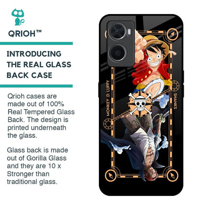 Shanks & Luffy Glass Case for Oppo A36
