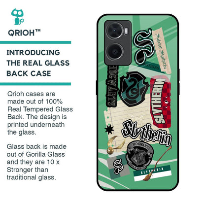 Slytherin Glass Case for Oppo A36