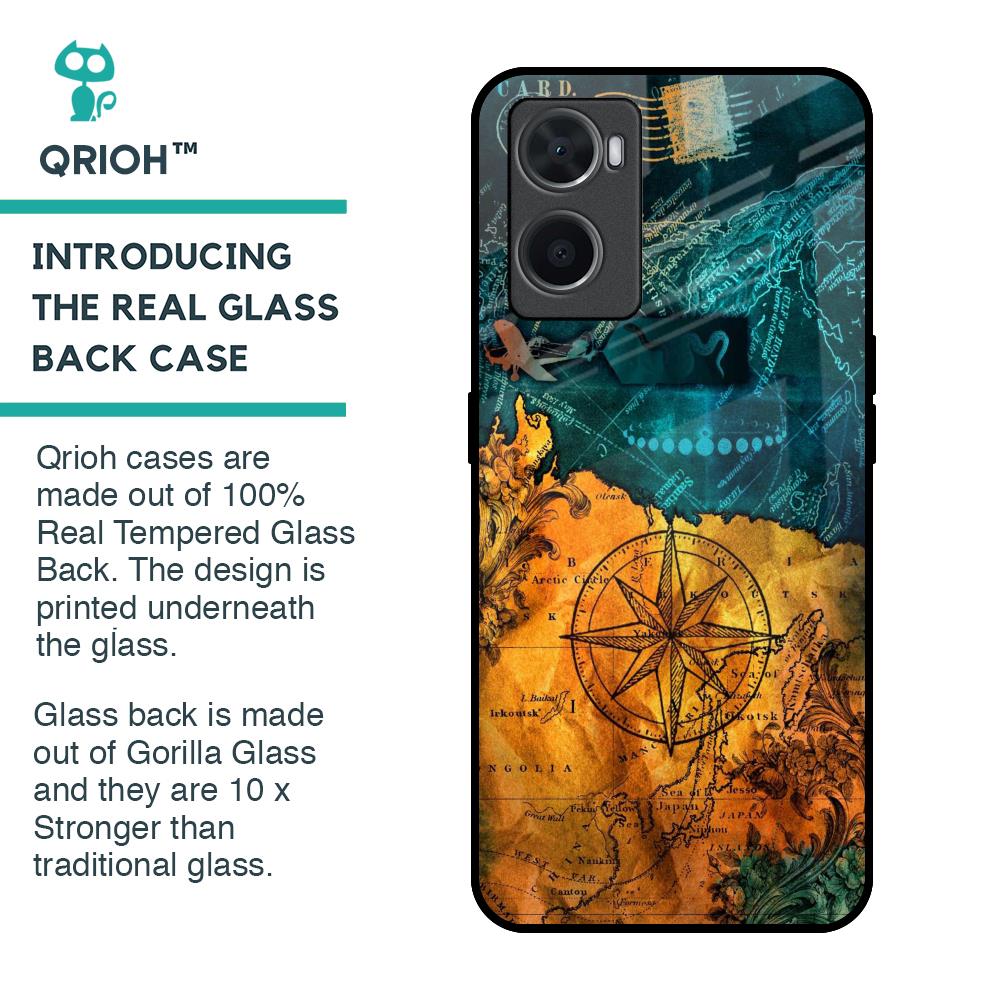 Architecture Map Glass Case for Oppo A36