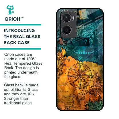 Architecture Map Glass Case for Oppo A36