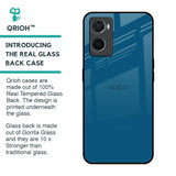 Cobalt Blue Glass Case for Oppo A36