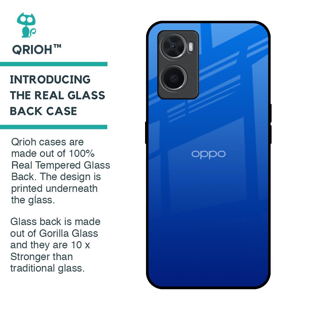 Egyptian Blue Glass Case for Oppo A36