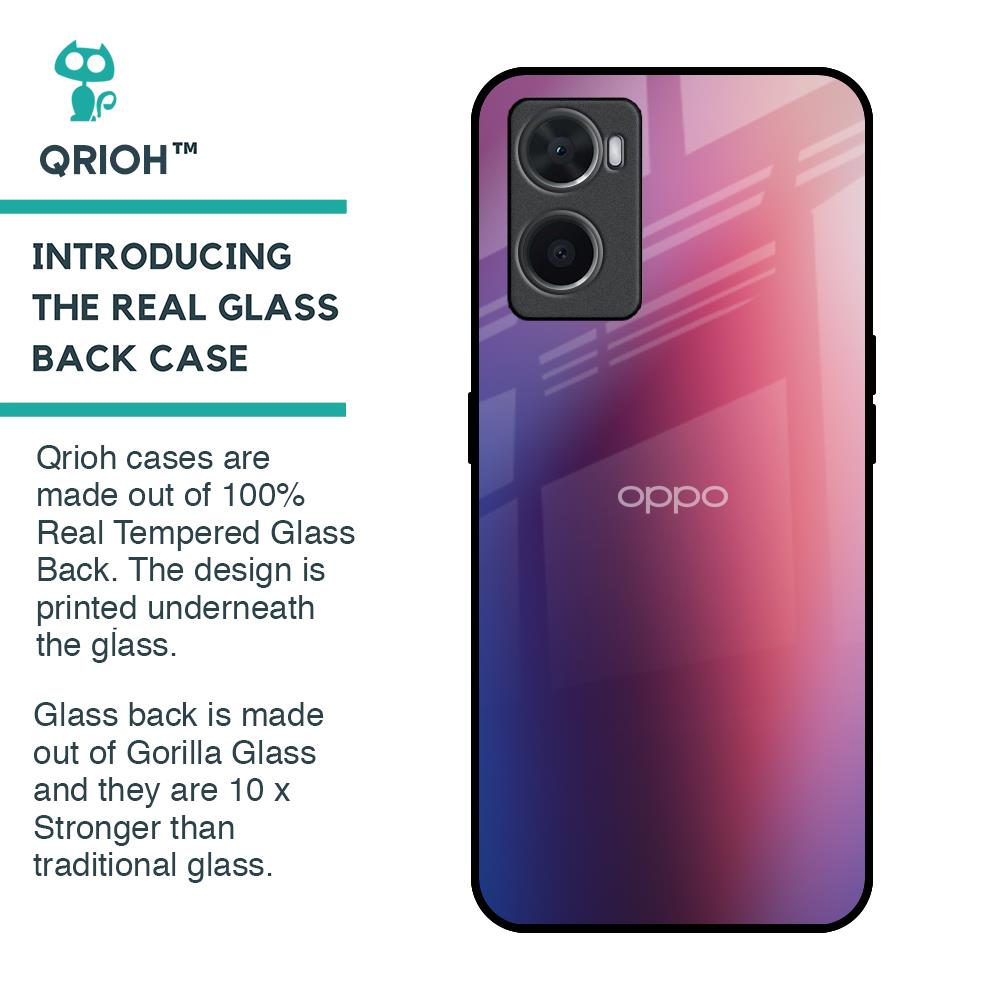 Multi Shaded Gradient Glass Case for Oppo A36