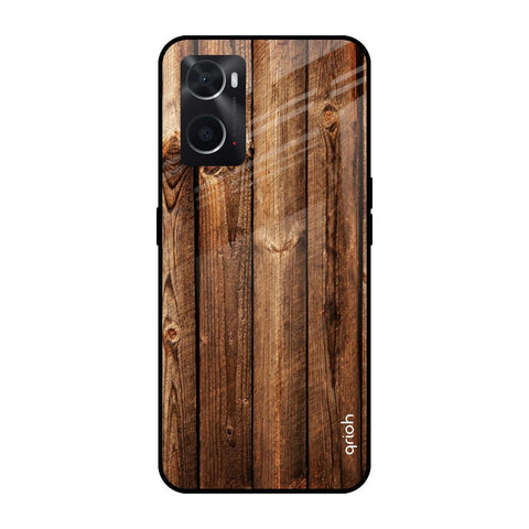 Timber Printed Oppo A36 Glass Cases & Covers Online