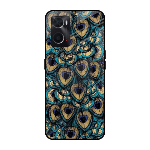 Peacock Feathers Oppo A36 Glass Cases & Covers Online