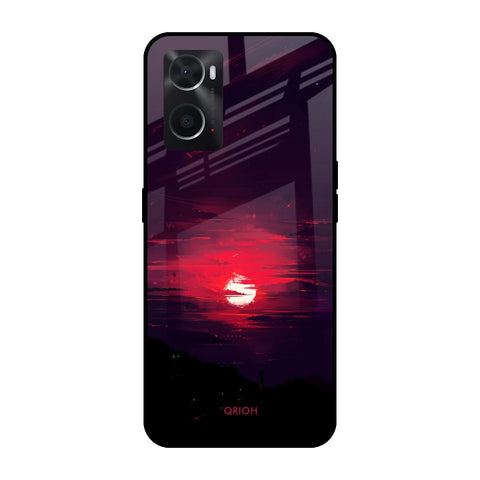 Morning Red Sky Oppo A36 Glass Cases & Covers Online