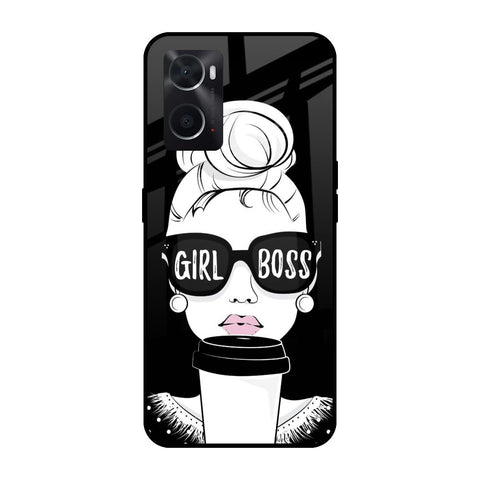 Girl Boss Oppo A36 Glass Cases & Covers Online