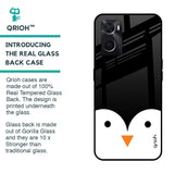 Cute Penguin Glass Case for Oppo A36
