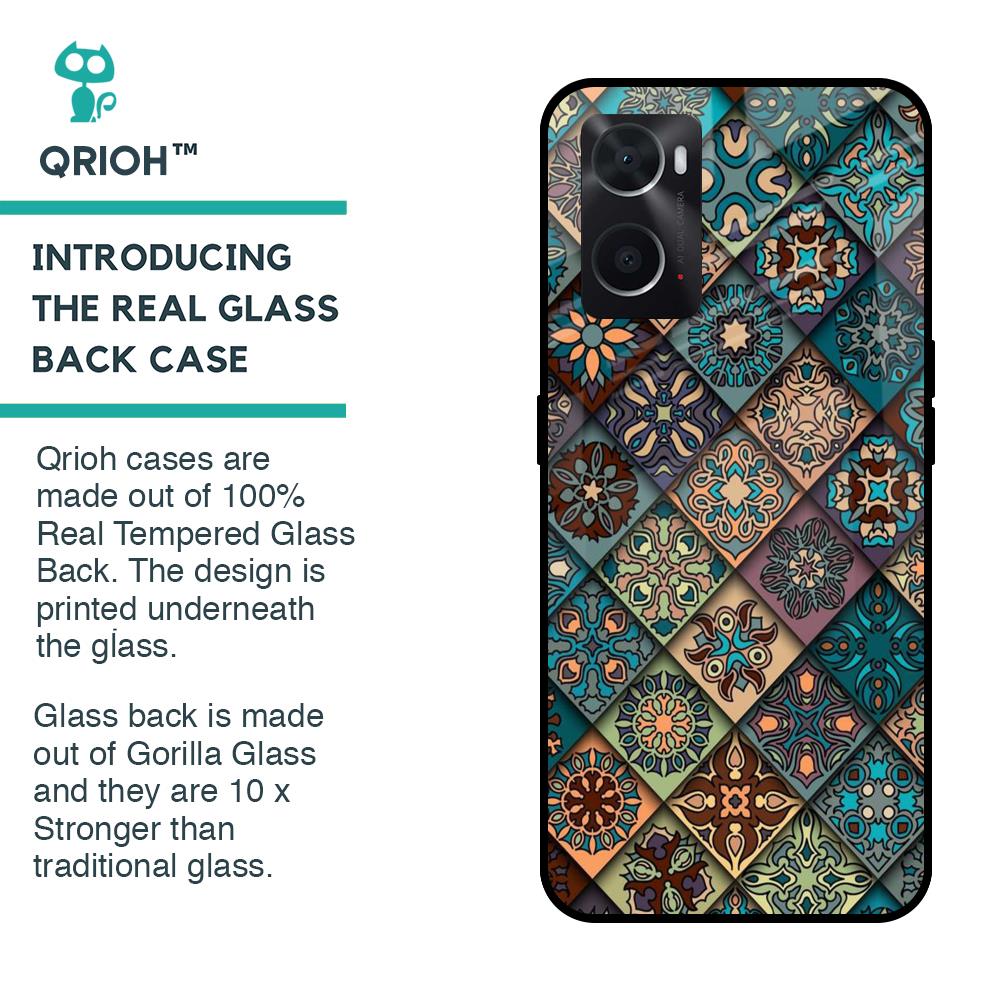 Retro Art Glass case for Oppo A36