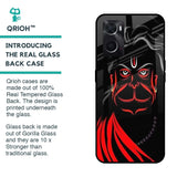 Lord Hanuman Glass Case For Oppo A36