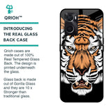 Angry Tiger Glass Case For Oppo A36