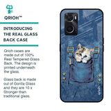 Kitty In Pocket Glass Case For Oppo A36
