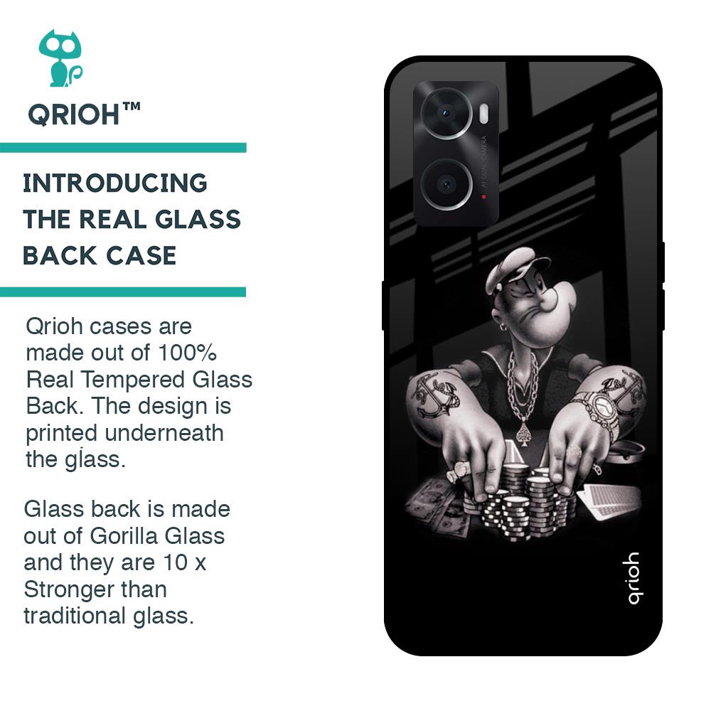 Gambling Problem Glass Case For Oppo A36