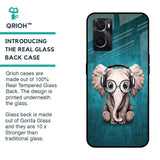 Adorable Baby Elephant Glass Case For Oppo A36