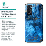 Gold Sprinkle Glass case for Oppo A36