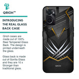 Black Warrior Glass Case for Oppo A36