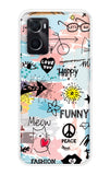 Happy Doodle Oppo A36 Back Cover