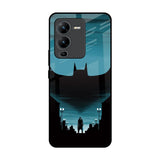 Cyan Bat Vivo V25 Pro Glass Back Cover Online