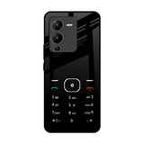 Classic Keypad Pattern Vivo V25 Pro Glass Back Cover Online