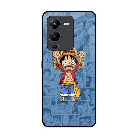 Chubby Anime Vivo V25 Pro Glass Back Cover Online