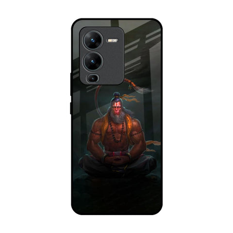 Lord Hanuman Animated Vivo V25 Pro Glass Back Cover Online