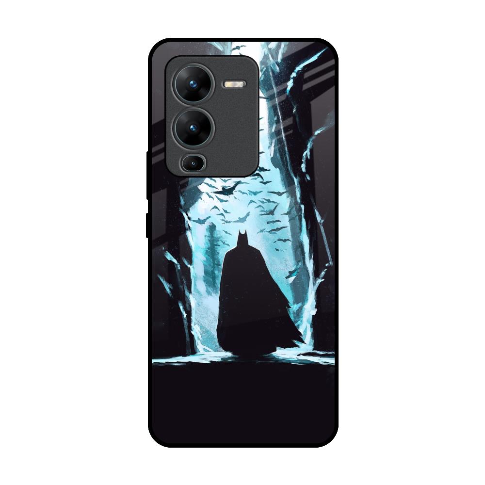 Dark Man In Cave Vivo V25 Pro Glass Back Cover Online