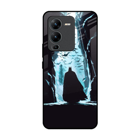 Dark Man In Cave Vivo V25 Pro Glass Back Cover Online