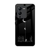 Catch the Moon Vivo V25 Pro Glass Back Cover Online