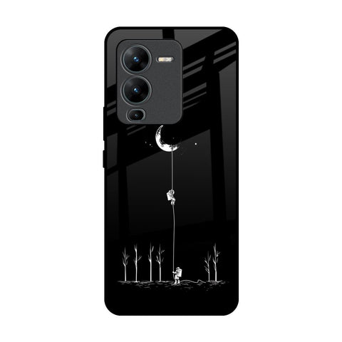 Catch the Moon Vivo V25 Pro Glass Back Cover Online