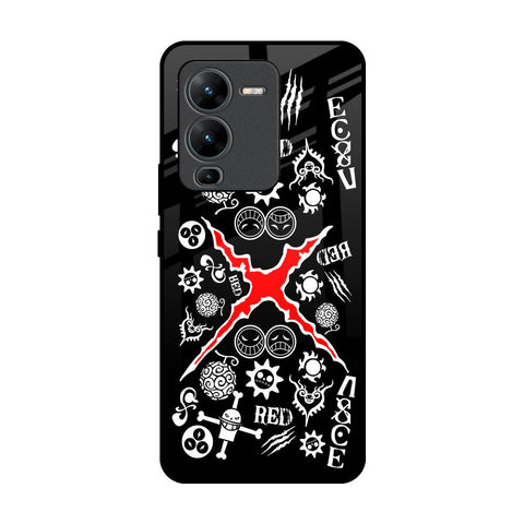 Red Zone Vivo V25 Pro Glass Back Cover Online