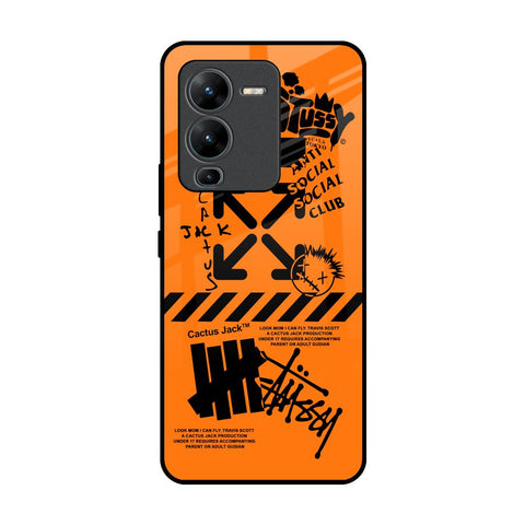 Anti Social Club Vivo V25 Pro Glass Back Cover Online