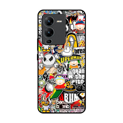 Boosted Vivo V25 Pro Glass Back Cover Online