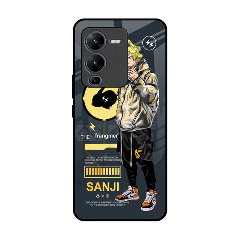 Cool Sanji Vivo V25 Pro Glass Back Cover Online