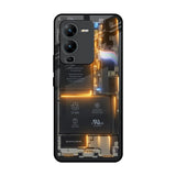 Glow Up Skeleton Vivo V25 Pro Glass Back Cover Online