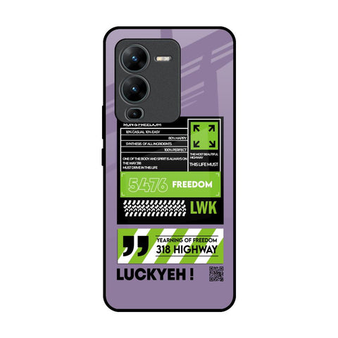 Run & Freedom Vivo V25 Pro Glass Back Cover Online