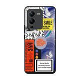 Smile for Camera Vivo V25 Pro Glass Back Cover Online