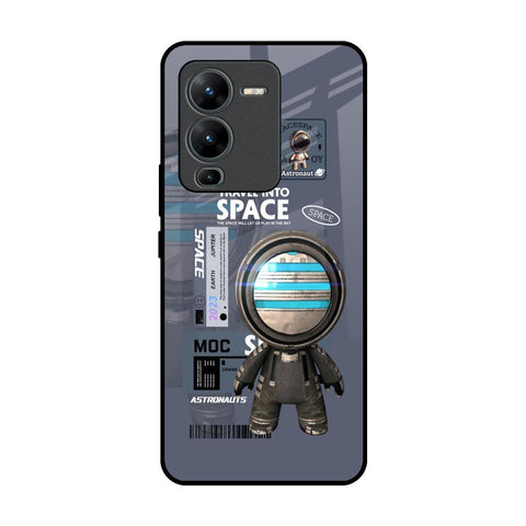 Space Travel Vivo V25 Pro Glass Back Cover Online