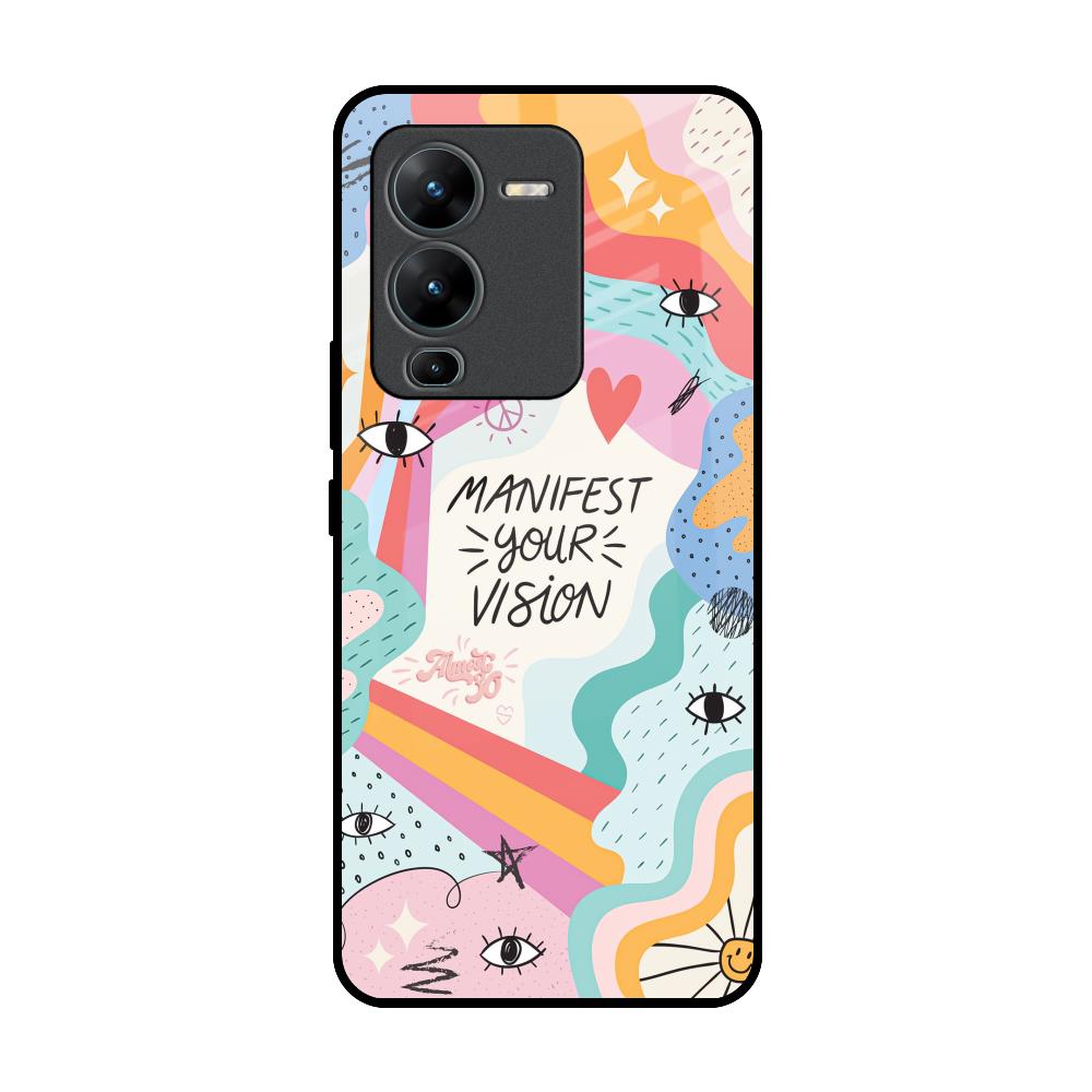 Vision Manifest Vivo V25 Pro Glass Back Cover Online