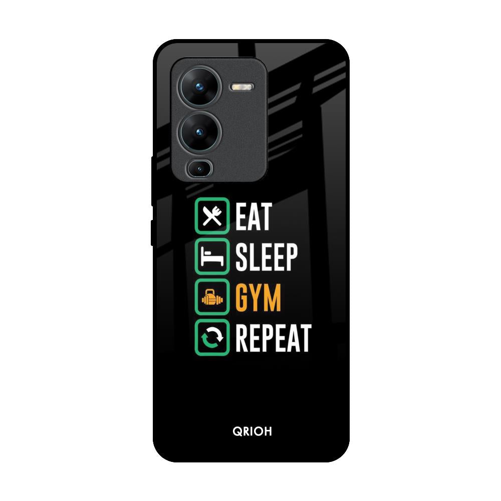 Daily Routine Vivo V25 Pro Glass Back Cover Online