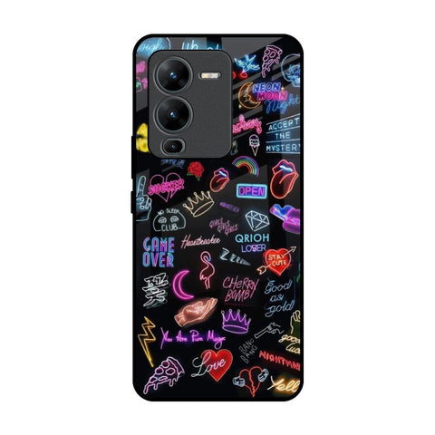 Accept The Mystery Vivo V25 Pro Glass Back Cover Online