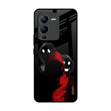 Shadow Character Vivo V25 Pro Glass Back Cover Online