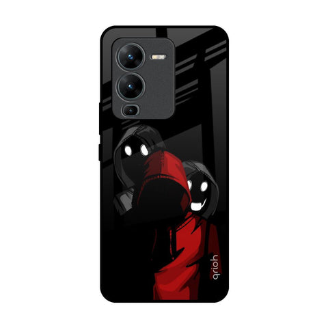 Shadow Character Vivo V25 Pro Glass Back Cover Online