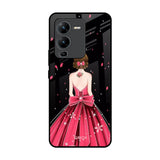 Fashion Princess Vivo V25 Pro Glass Back Cover Online