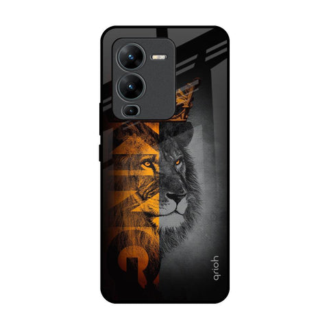 King Of Forest Vivo V25 Pro Glass Back Cover Online